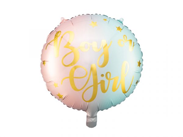 Ballon pastel boy or girl
