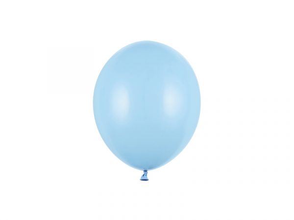 Ballon en latex bleu ciel 12 cm