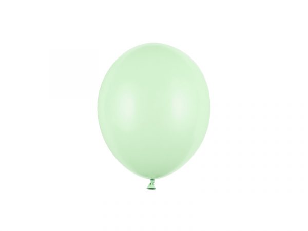 Ballons en latex vert pistache 12 cm