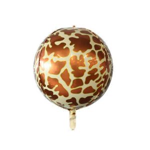 Ballon rond girafe